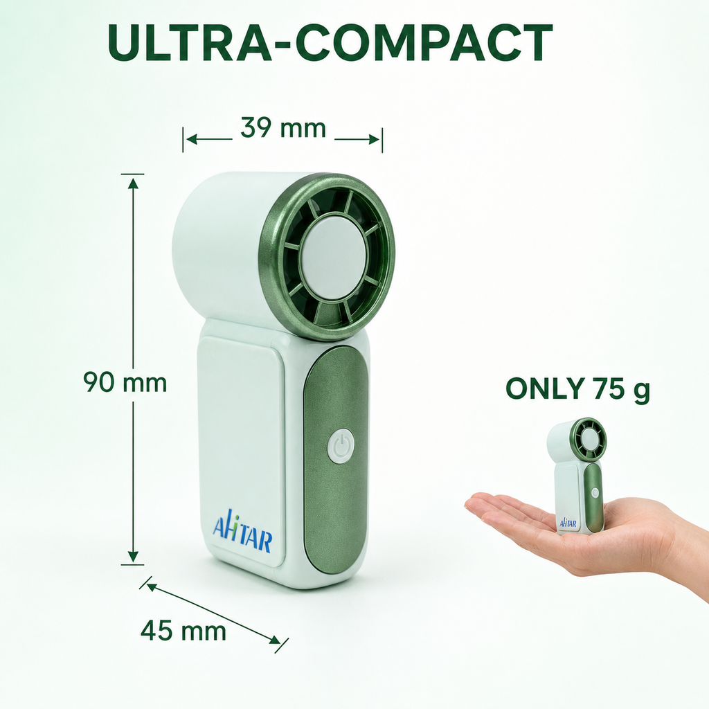 AHTAR Handheld Portable Turbo Fan